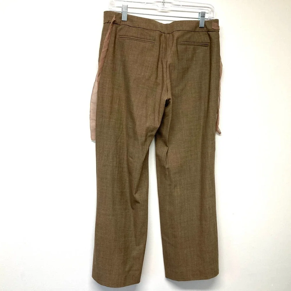 Rebecca Taylor tan 2 piece wool suit - Picture 8 of 11